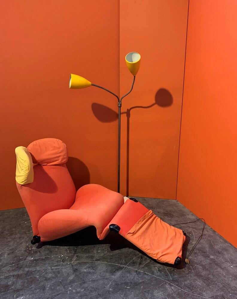 Wink 111 armchair by Toshiyuki Kita, 1980