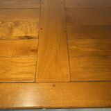 Solid oak farmhouse table