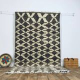 Handmade Moroccan Berber rug 242 X 142 CM