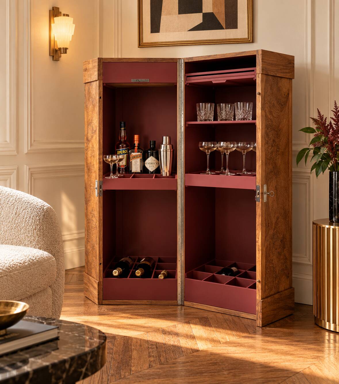 Rare Art Deco bar Prince de Galles – Innovation Paris – 1930s