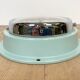 Vintage blue citizen navy wall clock, 1970s