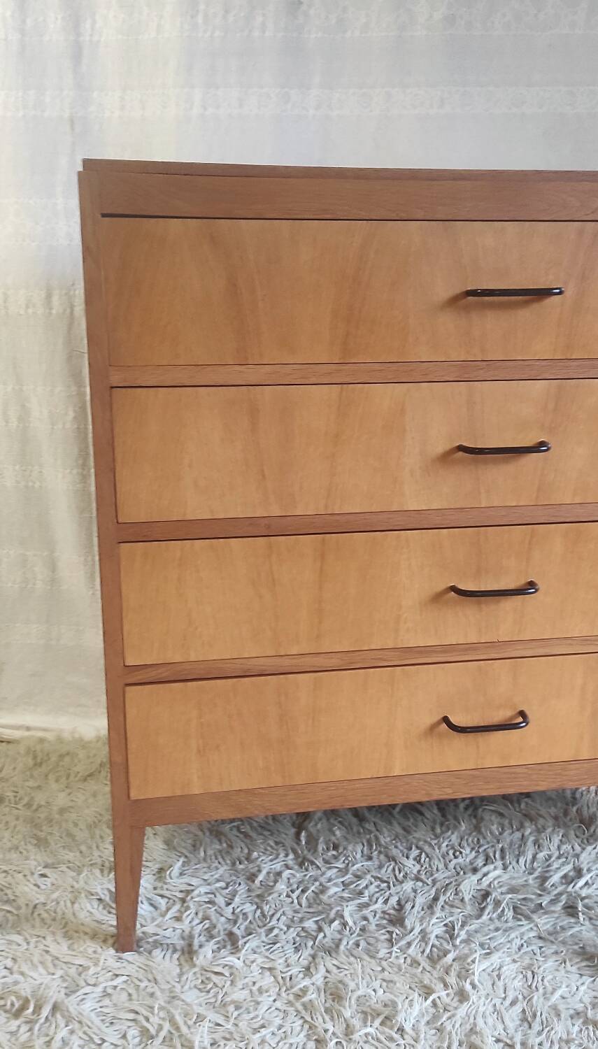 Commode 4 tiroirs - années 50/60
