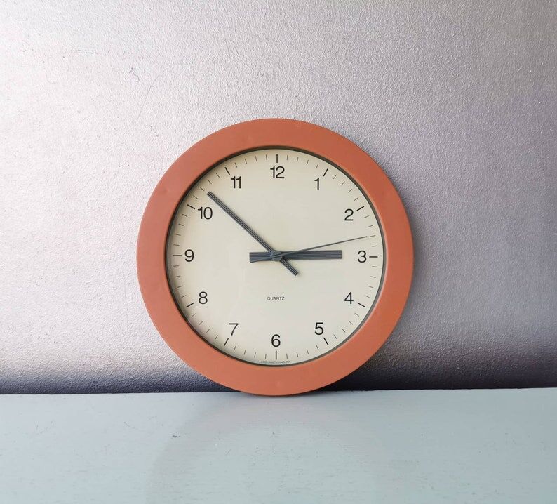 Vintage Junghans wall clock, 1980