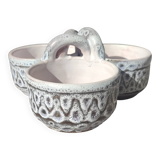 Tripod ceramic bowls by Jean Austruy from the 1950s/60s.