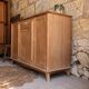 Large Art Deco oak buffet – Chevron veneer