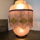 Lampe de table Vetri Murano VM 048, frange de perles Art Déco