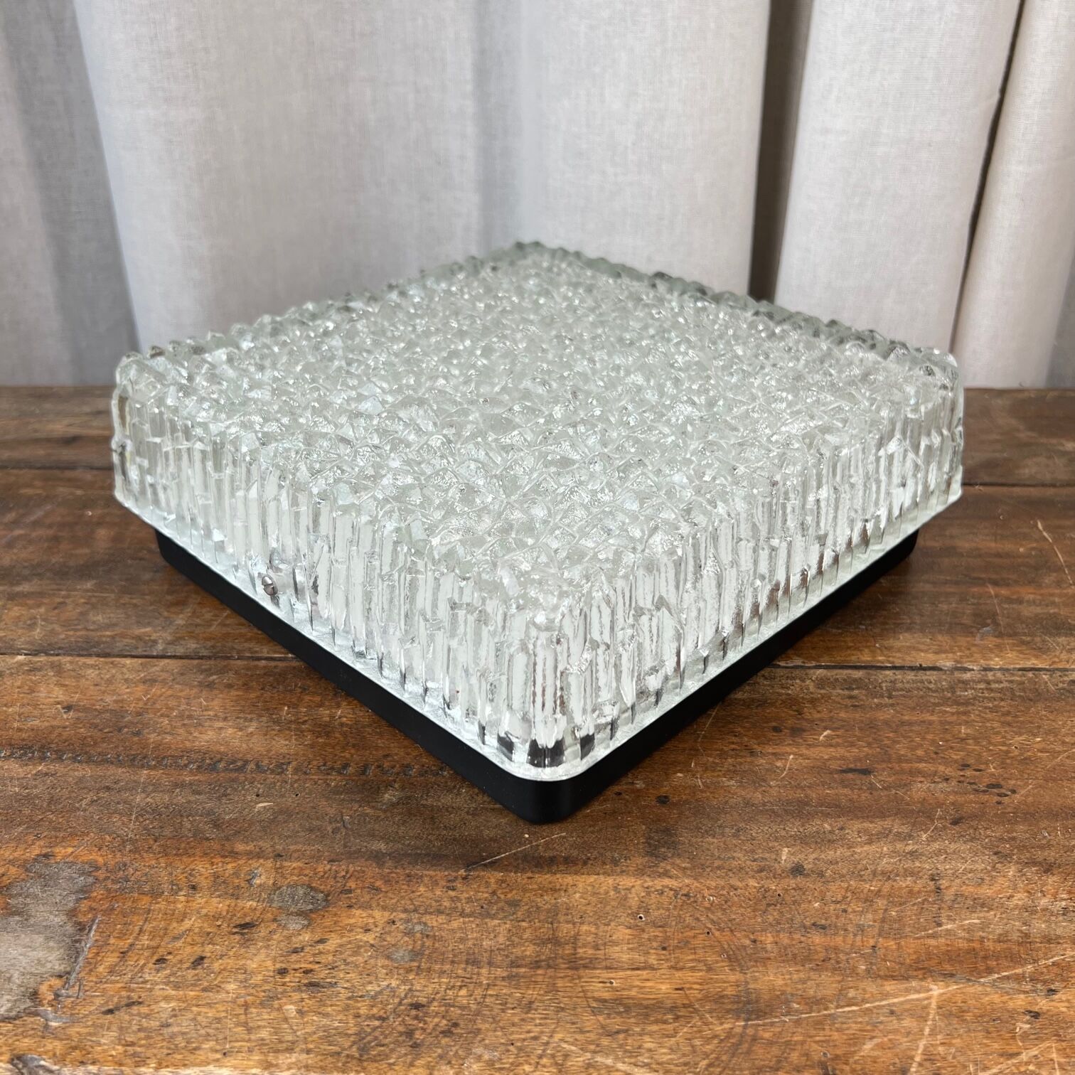 Vintage holophane ceiling lamp