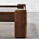 Vintage Italian Modernist Coffee Table in the style of Tobia Scarpa, 1960s