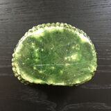 Cendrier marbre vert mousse