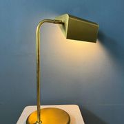 Mid-Century brass desk lamp - Bauhaus style table lamp - gold lamp