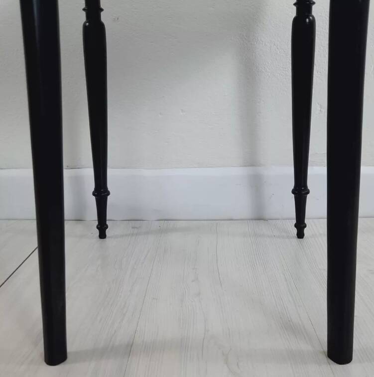 Pair of chiavarine chairs 40/50s high backrest