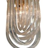Mid-century Murano glass ceiling lamp