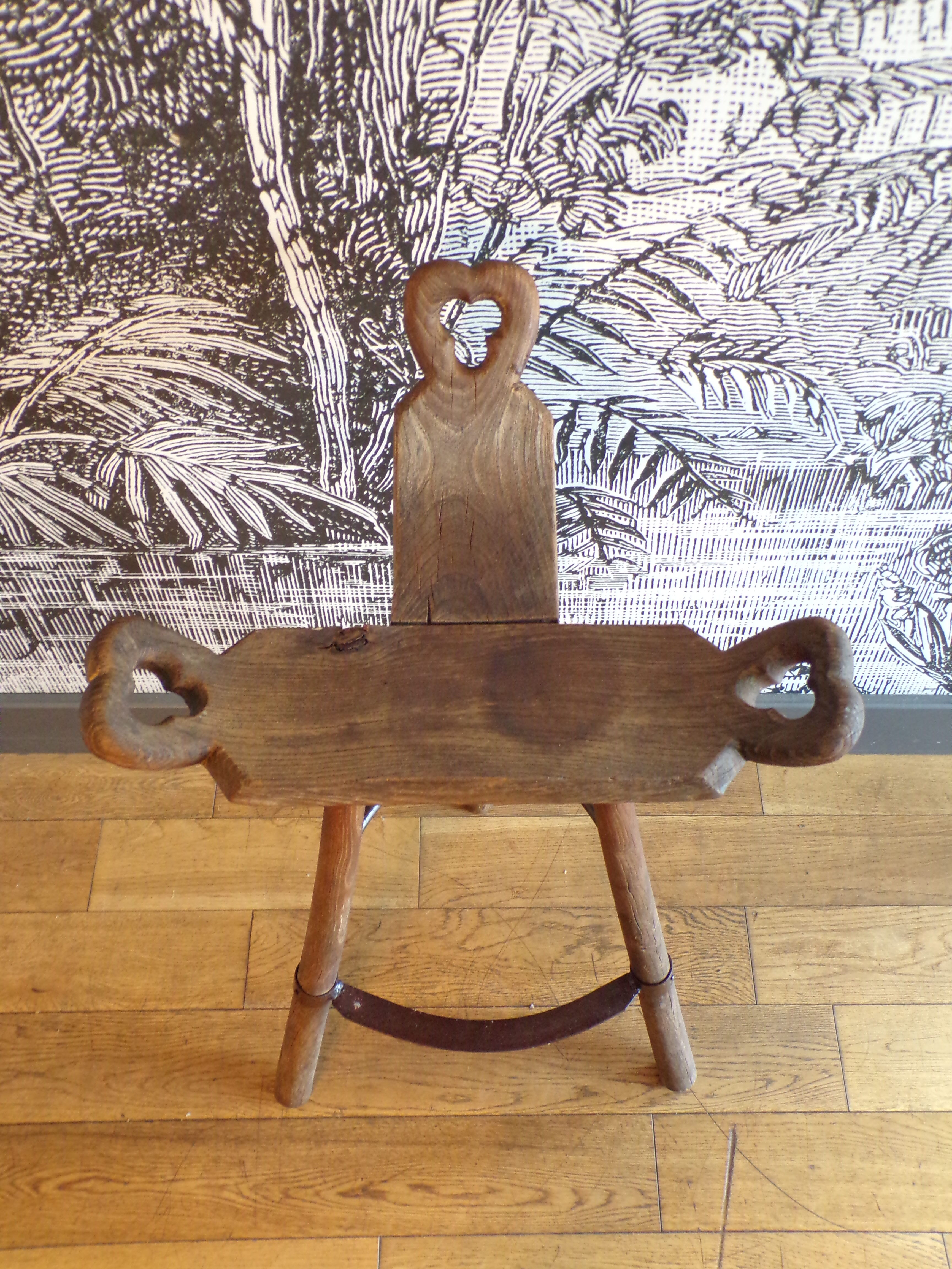 Old Spanish bar stool