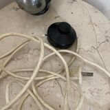 Vintage lamp metal foot marble