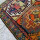 Vintage Turkish handmade rug 56x100 cm