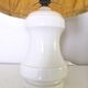 Lampe porcelaine de Virebent et Abat-jour herbier des années 70