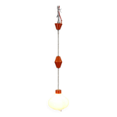 1970s Adjustable Pendant, Czechoslovakia