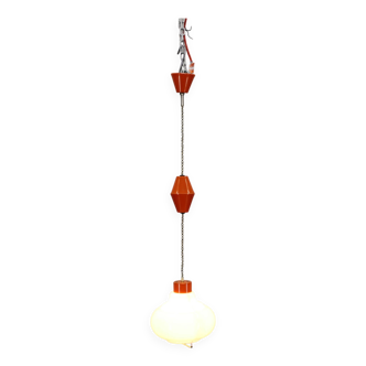 1970s Rare Adjustable Pendant, Czechoslovakia