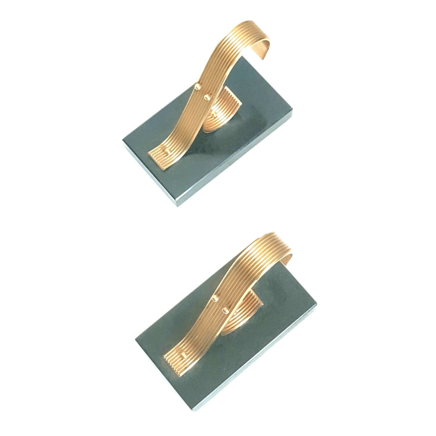 Pair of glasses - gold starry book 1950s 20th century