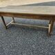 Table de ferme en chêne brut, XIXème