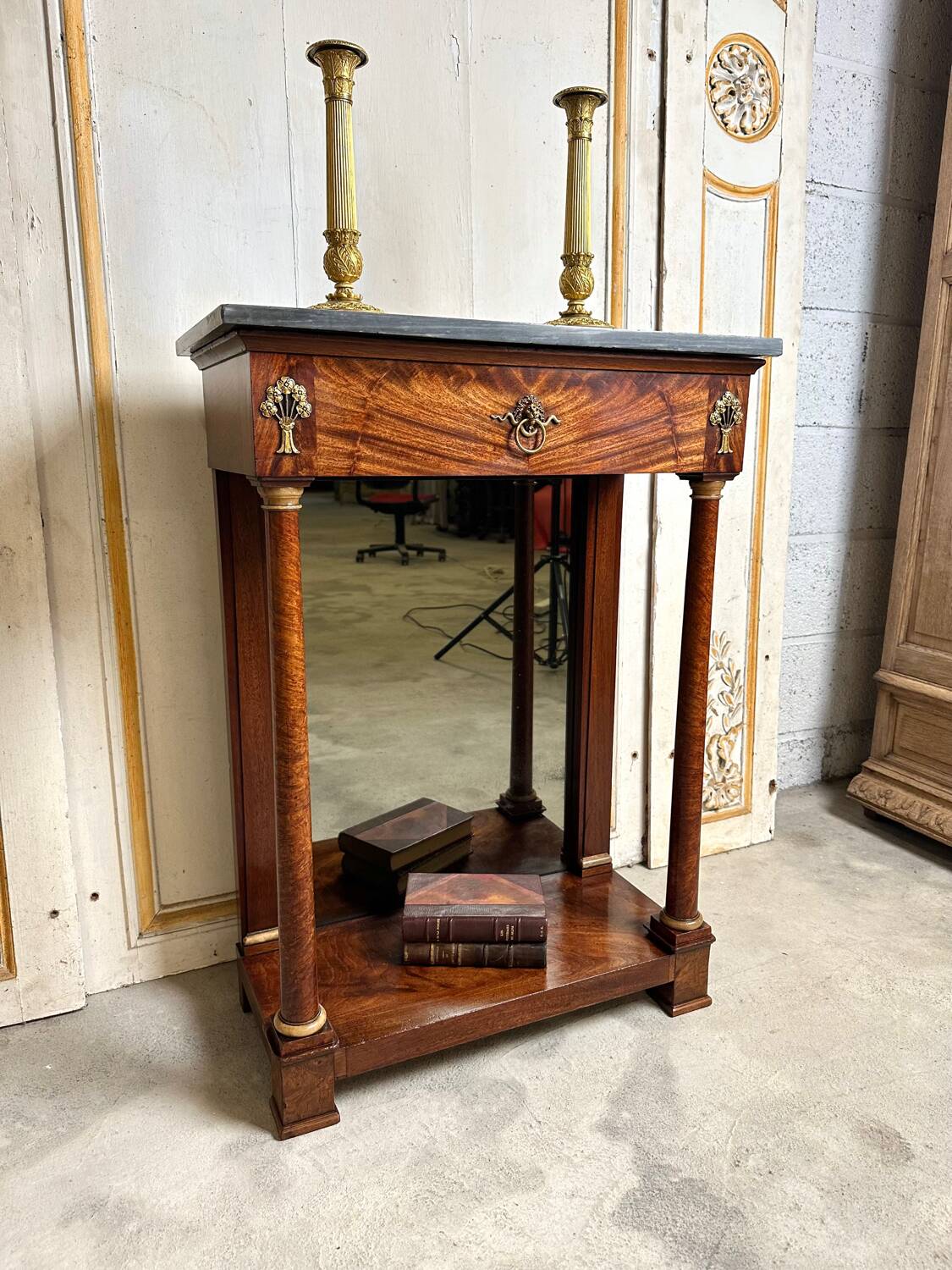 19th century Empire console