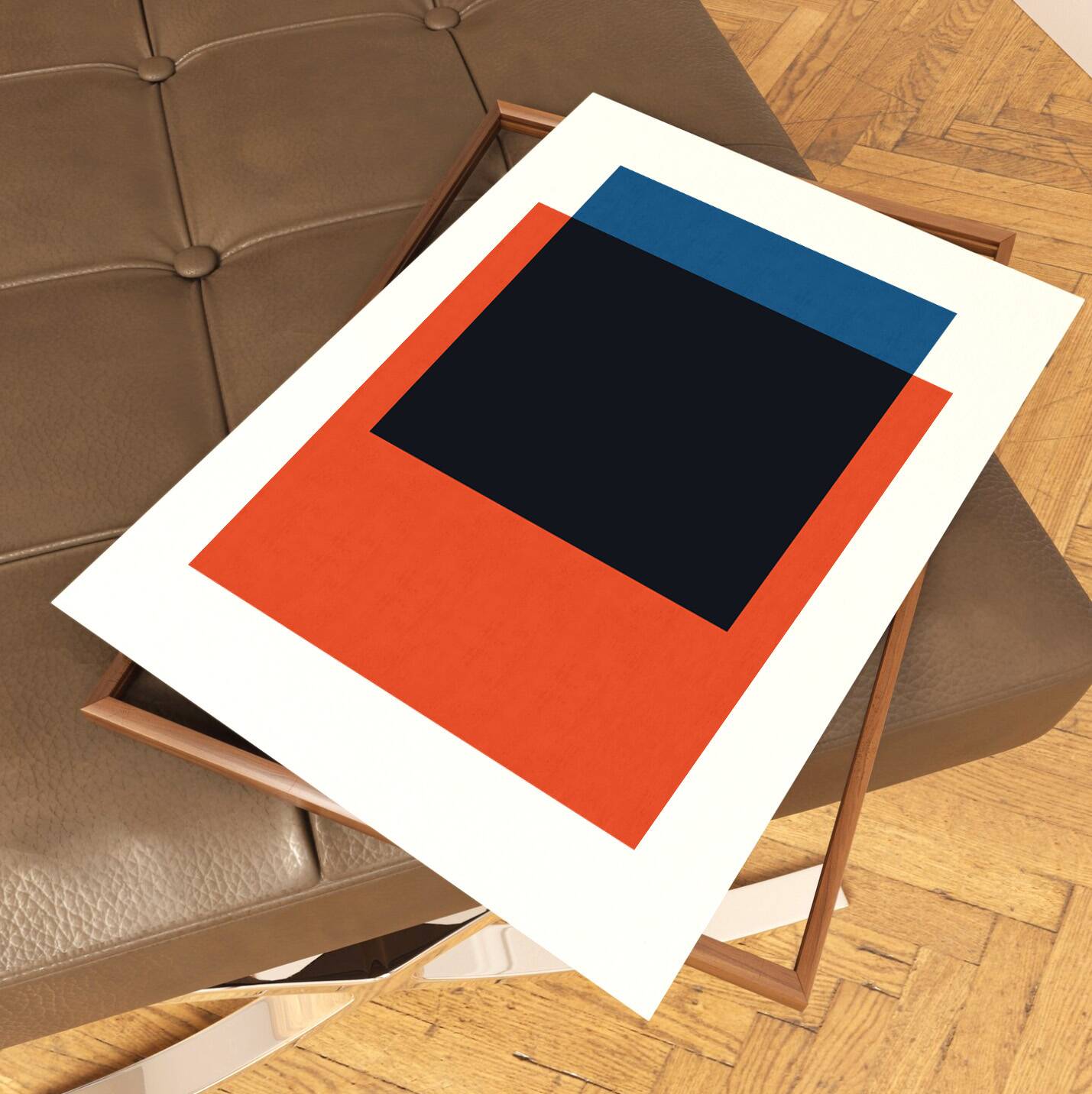 Peinture faite à la main 29,7x42cm