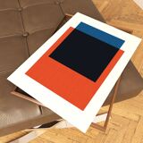 Peinture faite à la main 29,7x42cm