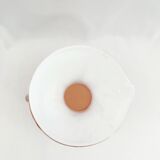 Opaline vase Stelvia Florence vintage 70