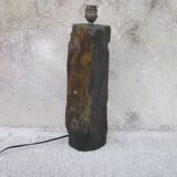 Natural stone lamp
