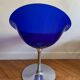Transparent EroS swivel chair - Polycarbonate - Kartell
