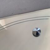 Bevelled and chiseled Venetian mirror  - 54x35cm