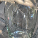 Crystal decanter and glass