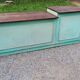 Hardware counter of the 50s 8 drawers 1 niche 250cm