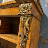 Antique open bookcase