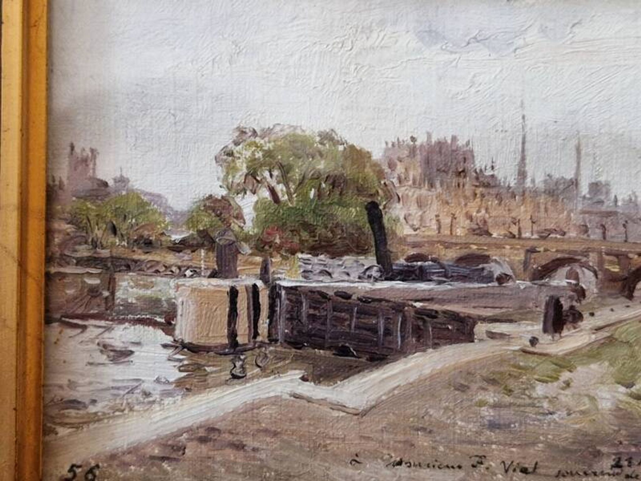 Enrique Atalaya (1851-1914), Spanish painter - Oil on canvas - Paris