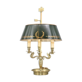 Empire style solid bronze hot water bottle lamp