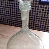Bouteille verre Biot chataîgne ancienne