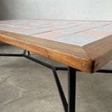 50s tiled coffee table