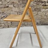 Folding cane chair from 1980