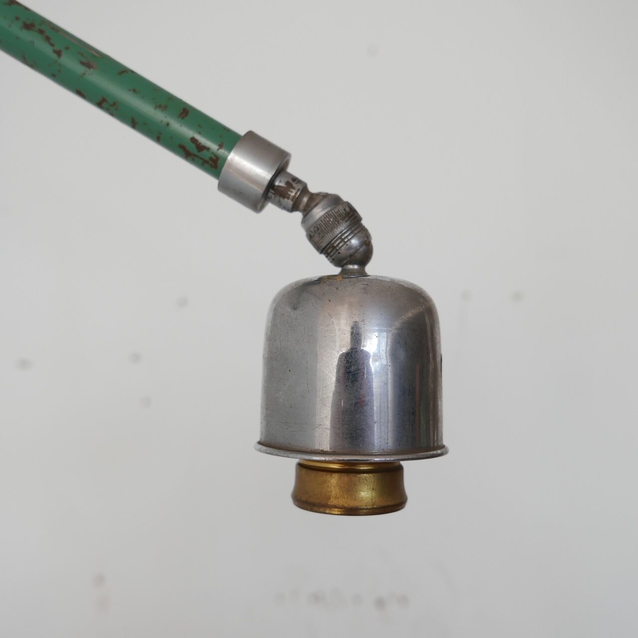 Telescopic swedish painted extendable industrial wall light