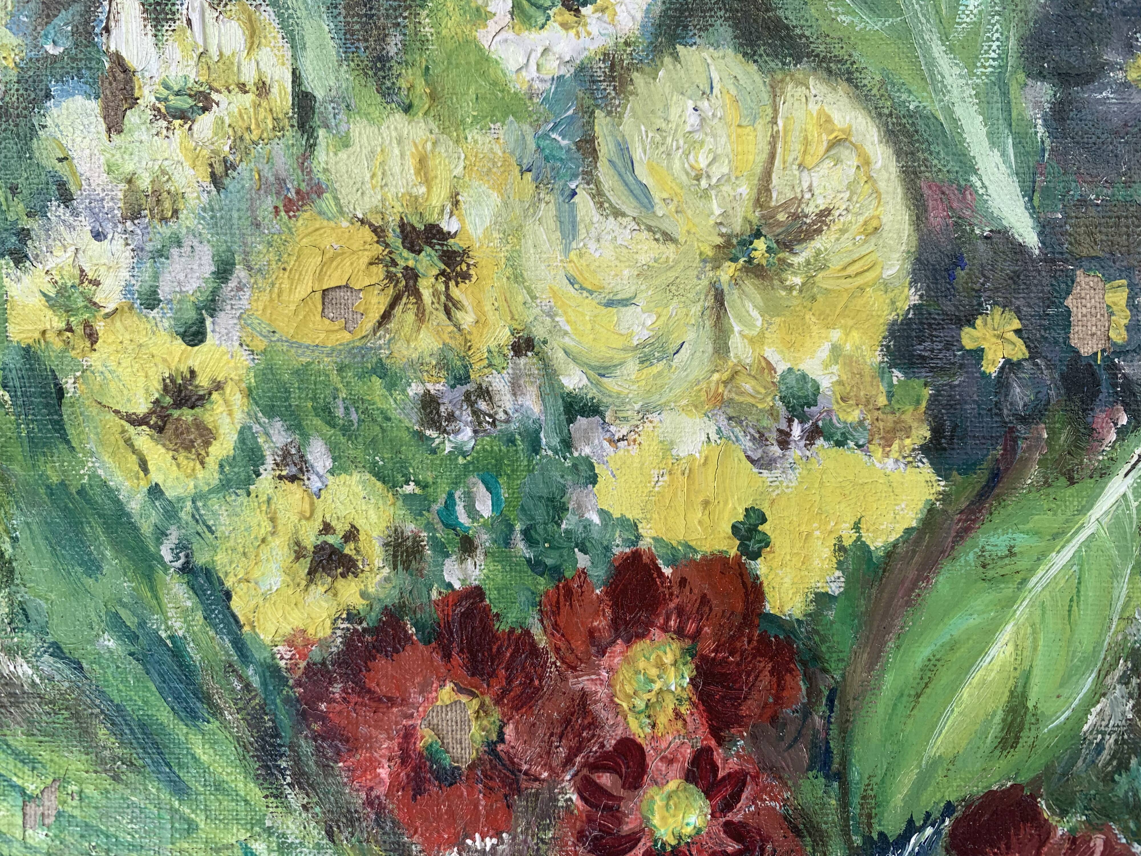 Bouquet of vintage flowers