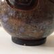 Vase en grès de Bouffioulx vintage signé Dubois