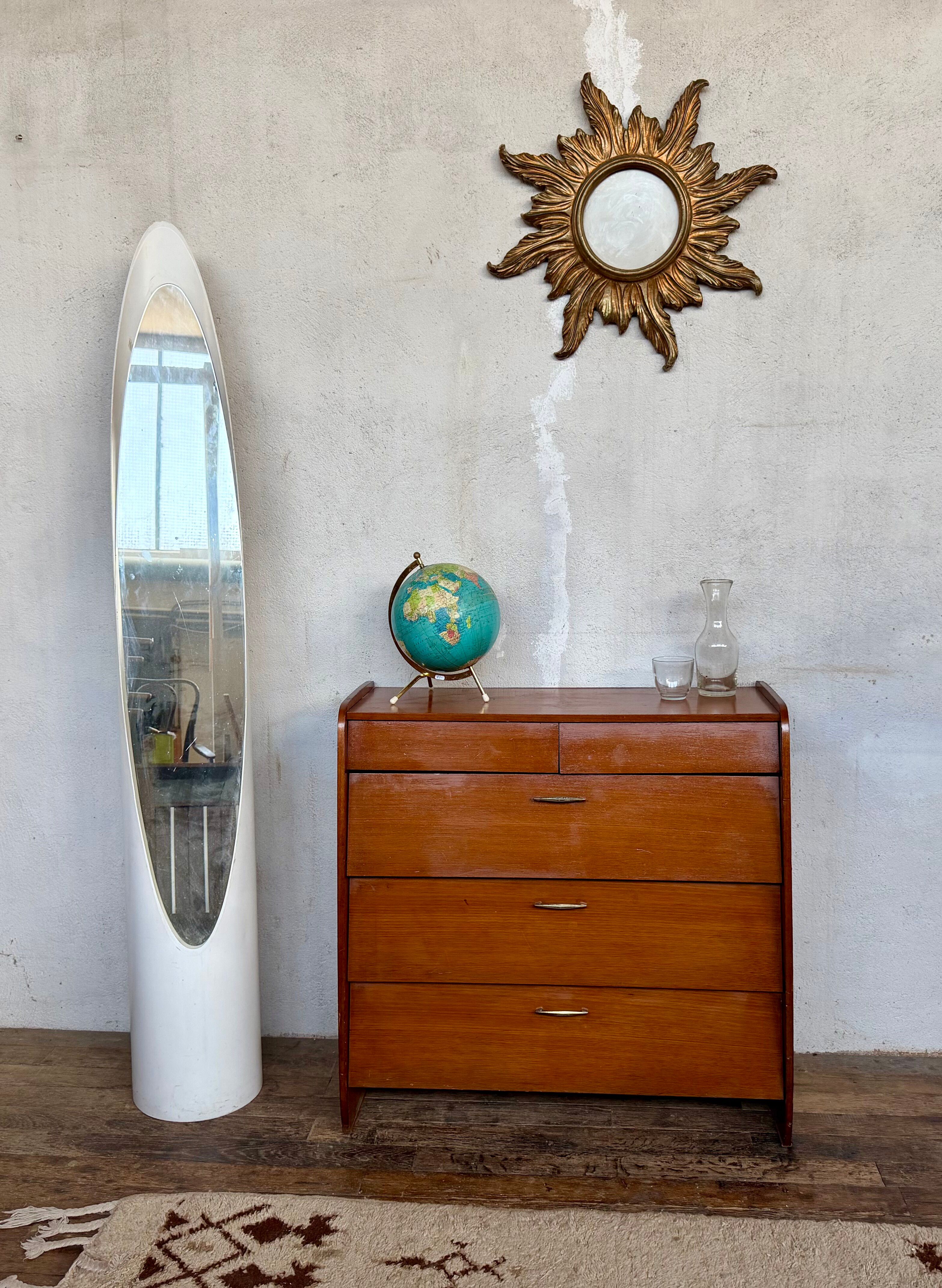 Vintage Scandinavian look shoe cabinet