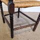 Antique Dutch bobbin chair, 1920s
