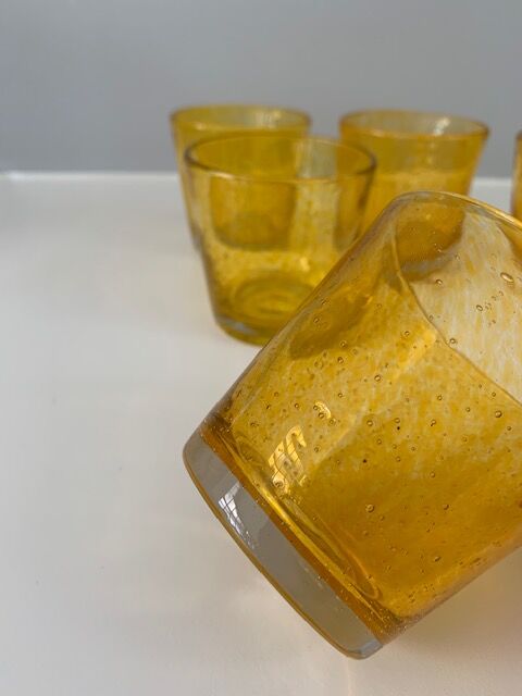 Gobelets verre Bullé Biot