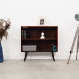 Bibliothèque en palissandre, design danois, années 70, production: Hjørnebo