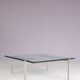 Table basse des années 1970 Poul Kjaerholm Modèle : PK61 (non signée)
