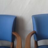 Paire de fauteuils bridge