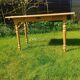 Table de ferme pieds tournés