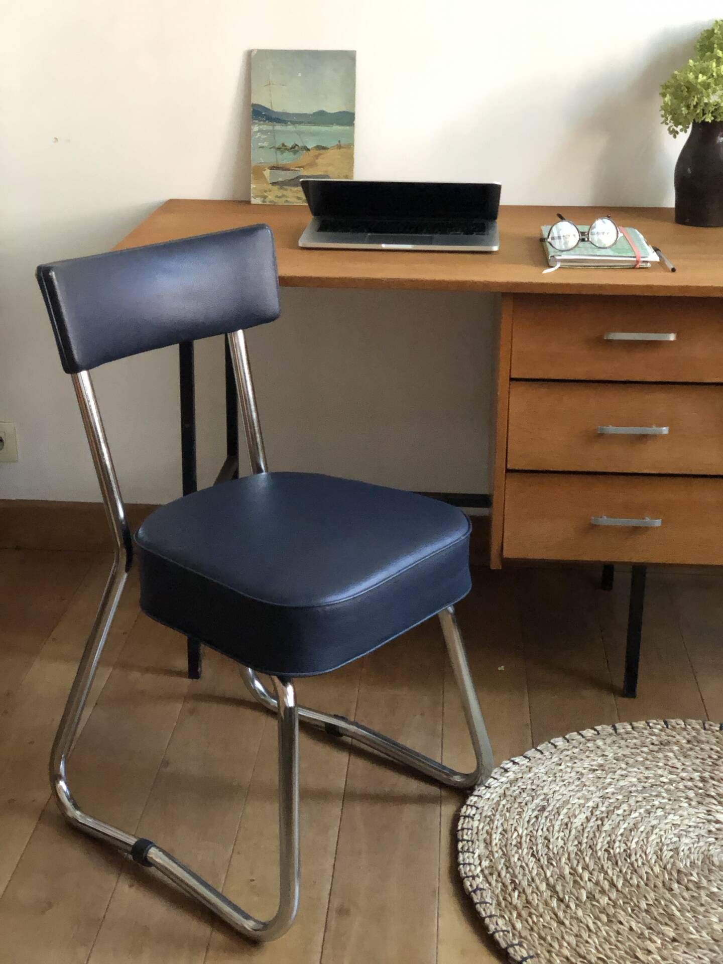 Vintage style Ronéo Pullman chair
